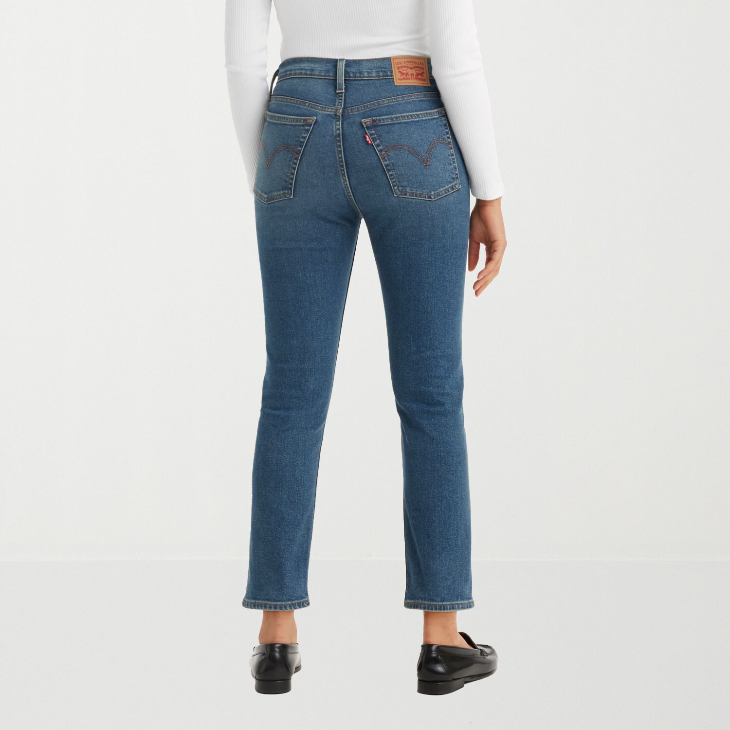Levi's® Wedgie Straight Womens High Rise Leg Jean