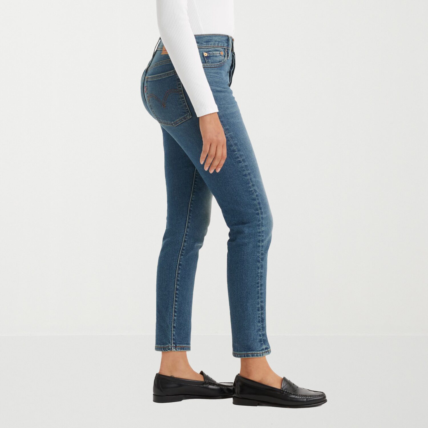 Levi's® Wedgie Straight Womens High Rise Leg Jean