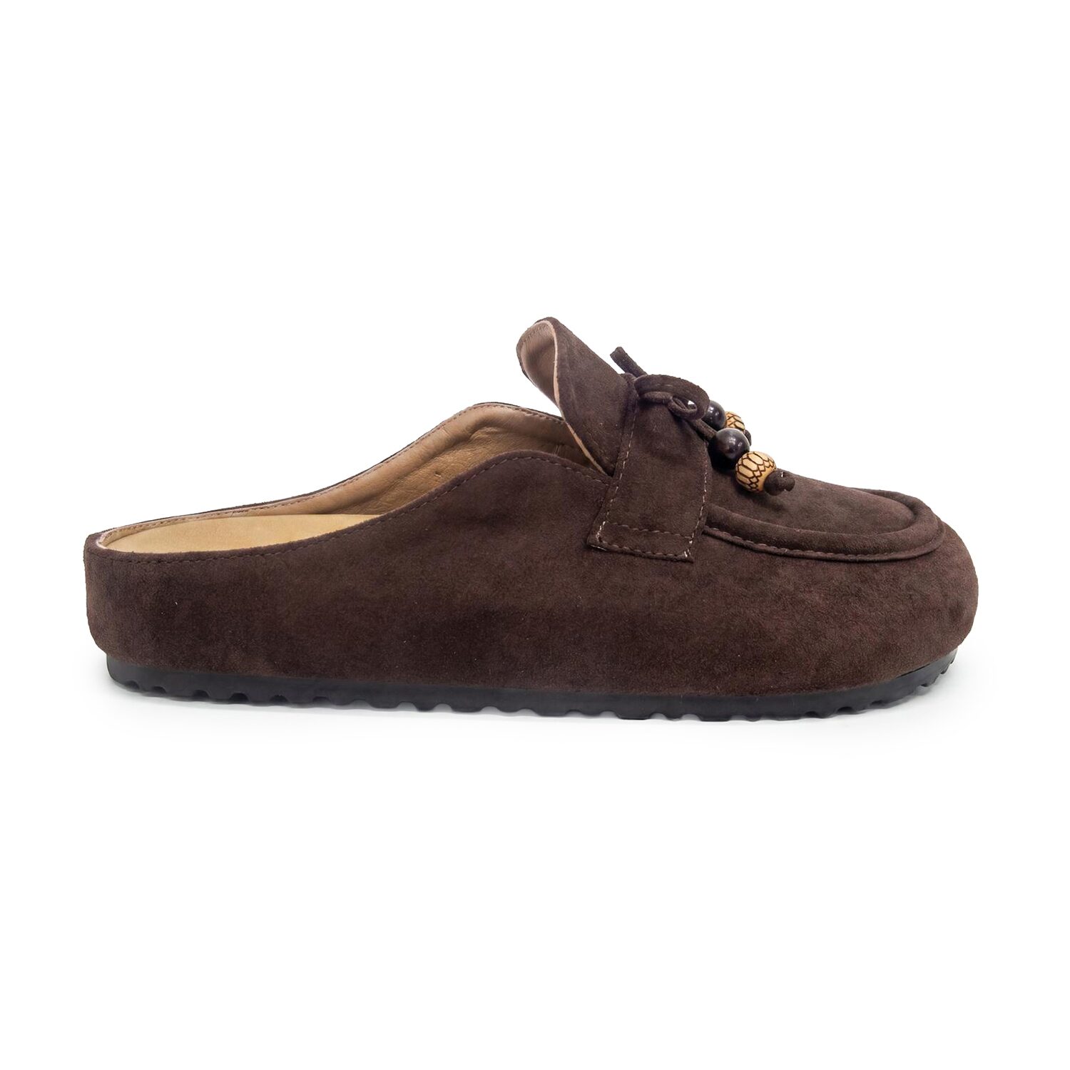 Pop Bretta Womens Round Closed Toe Slip-On Shoe
