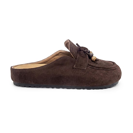 Pop Bretta Womens Round Closed Toe Slip-On Shoe