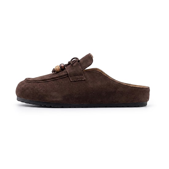 Pop Bretta Womens Round Closed Toe Slip-On Shoe