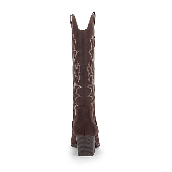 Pop Womens Ellary Block Heel Cowboy Boots