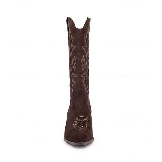 Pop Womens Ellary Block Heel Cowboy Boots