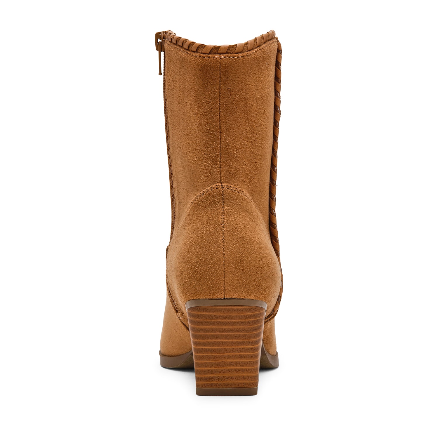 DV8 Womens Kimi Stacked Heel Cowboy Boots