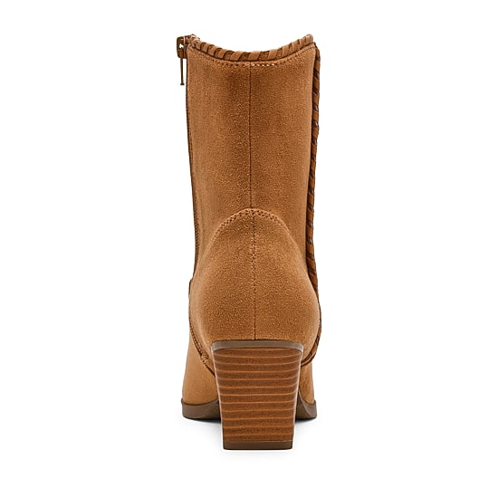 DV8 Womens Kimi Stacked Heel Cowboy Boots