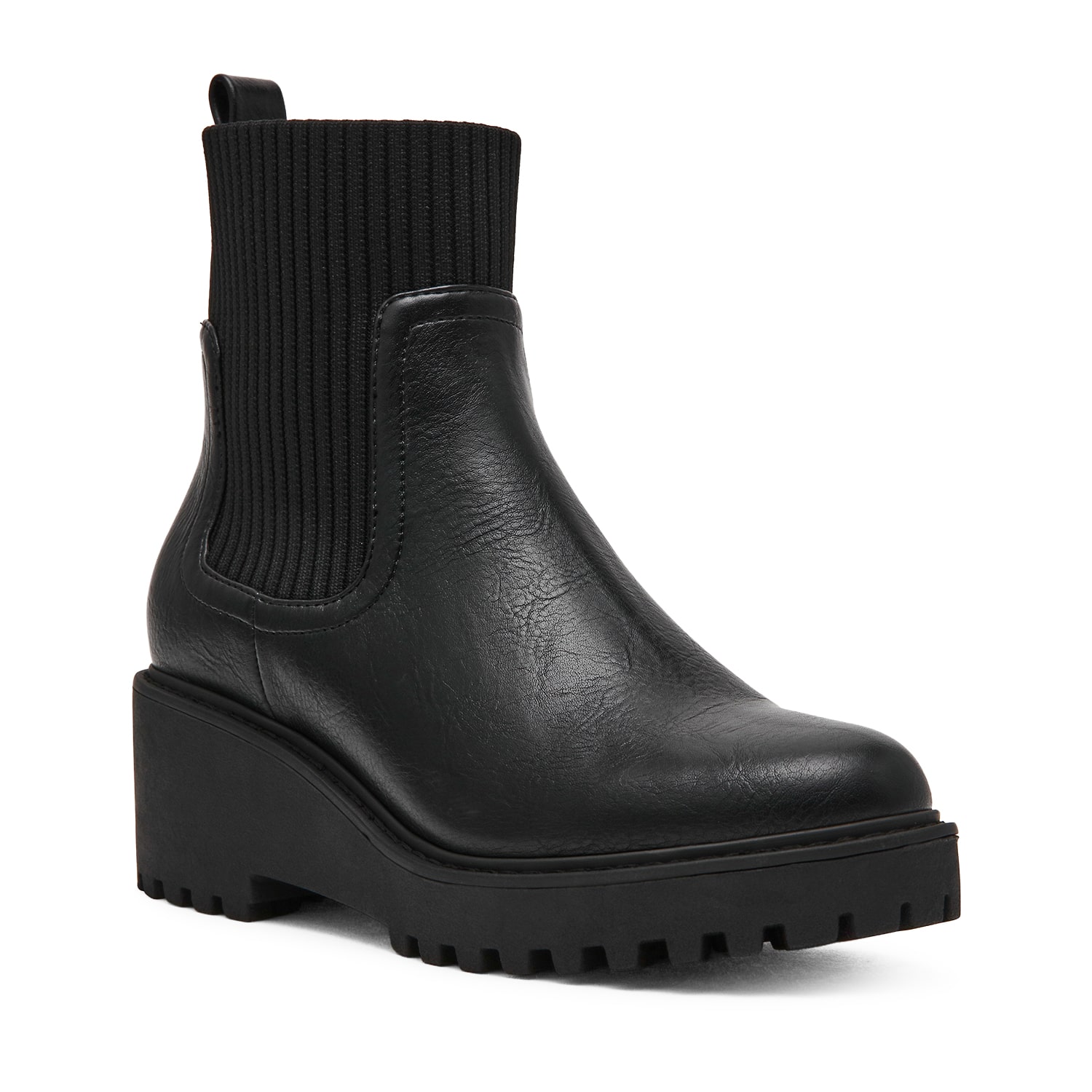 DV8 Womens Reana Chunky Heel Booties