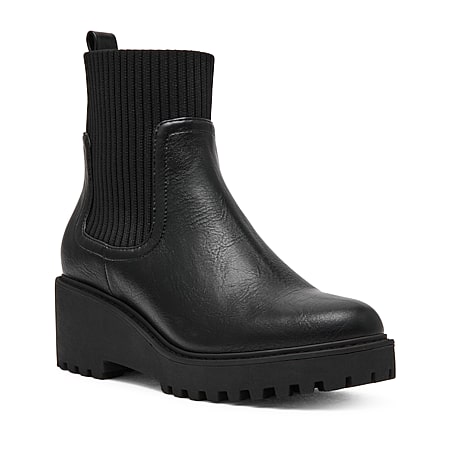 RM Rebecca Minkoff Womens Alexa Chunky Heel Chelsea Boots, Color