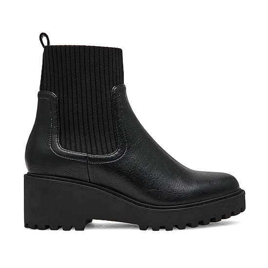 DV8 Womens Reana Chunky Heel Booties