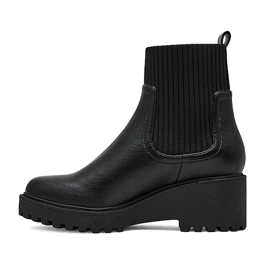 DV8 Womens Reana Chunky Heel Booties