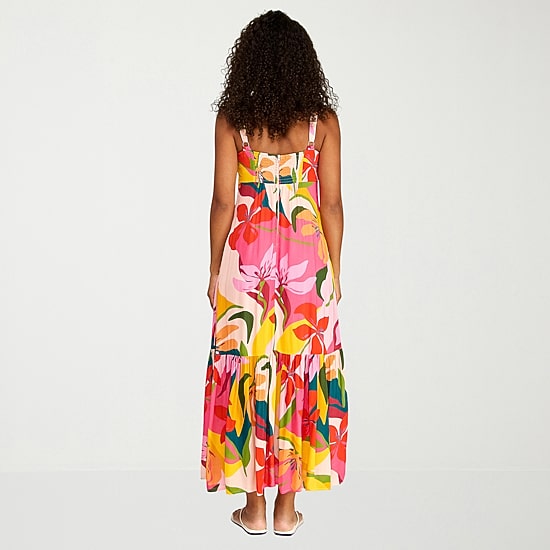 Premier Amour Womens Square Neck Sleeveless Maxi Dress