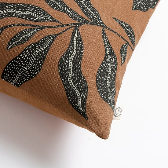 Indigo Road by Egypt Sherrod Kampala Foliage Oblong Throw Pillow