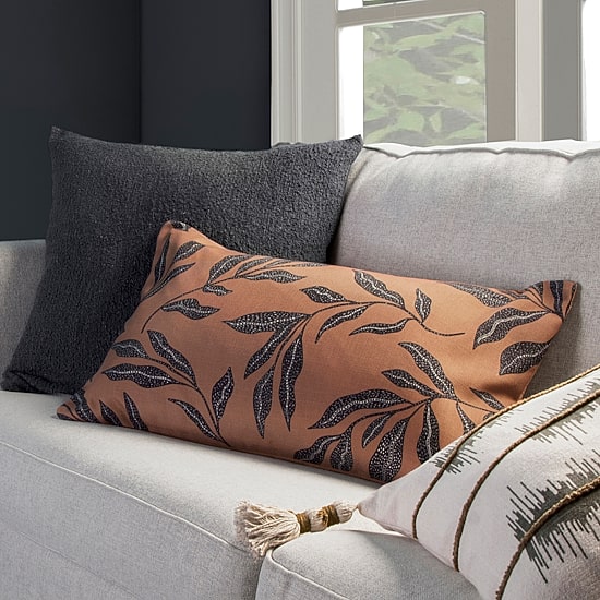 Indigo Road by Egypt Sherrod Driss Boucle Square Throw Pillow