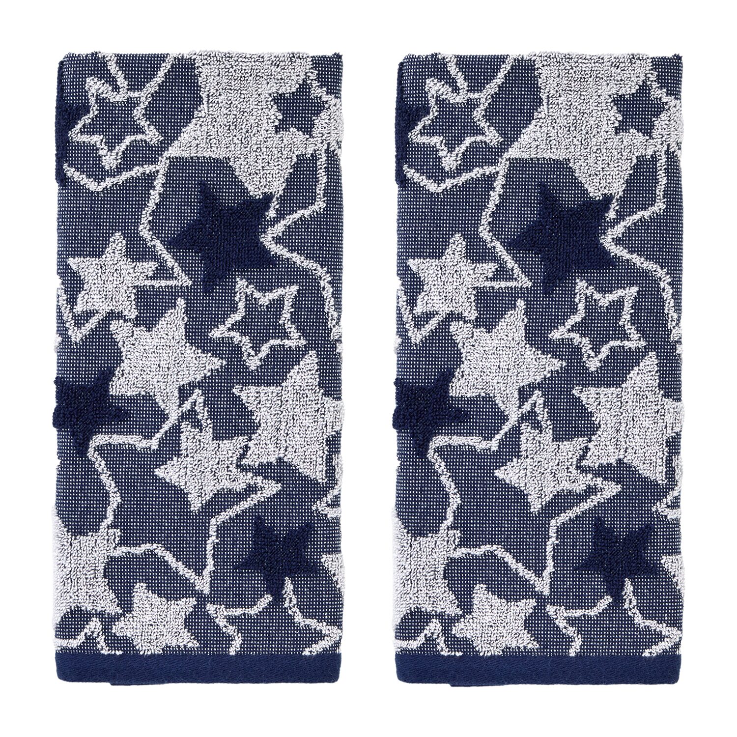 Saturday Knight Seasonal Stars 2-pc. Hand Towel