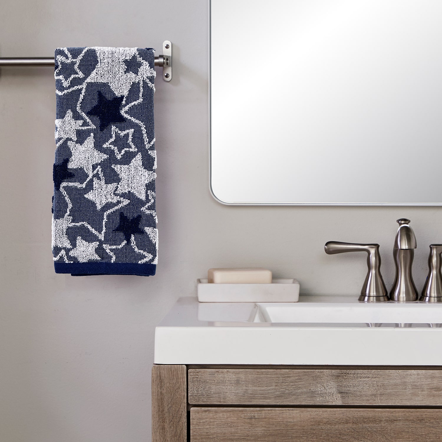 Saturday Knight Seasonal Stars 2-pc. Hand Towel