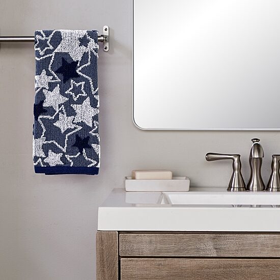Saturday Knight Seasonal Stars 2-pc. Hand Towel