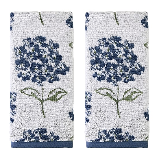 Saturday Knight Hydrangea 2-pc. Hand Towel