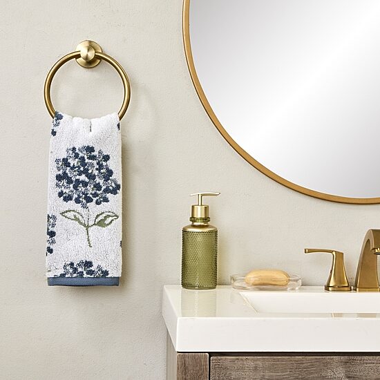 Saturday Knight Hydrangea 2-pc. Hand Towel
