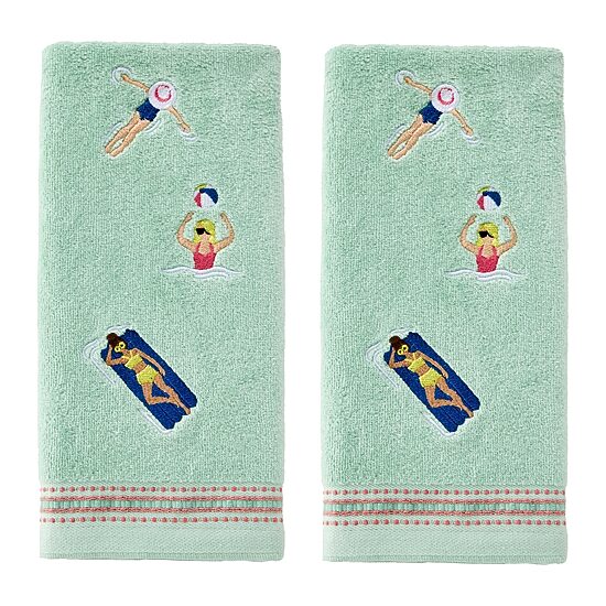 Saturday Knight Pool Party 2-pc. Hand Towel
