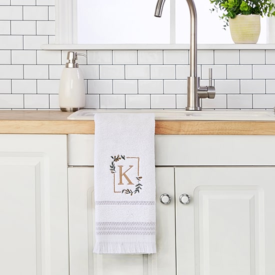 Saturday Knight Everyday Monogram 2-pc. Hand Towel