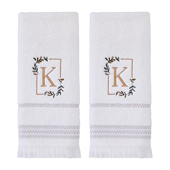 Saturday Knight Everyday Monogram 2-pc. Hand Towel
