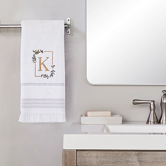 Saturday Knight Everyday Monogram 2-pc. Hand Towel