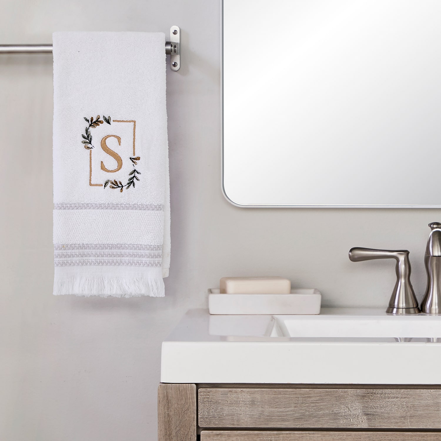 Saturday Knight Everyday Monogram 2-pc. Hand Towel
