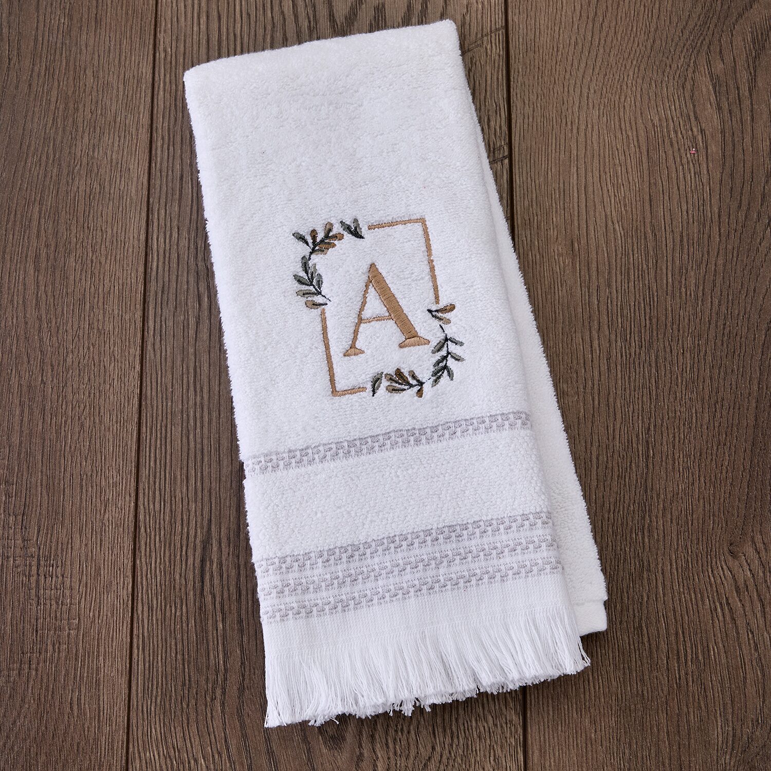Saturday Knight Everyday Monogram 2-pc. Hand Towel