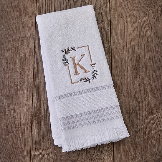 Saturday Knight Everyday Monogram 2-pc. Hand Towel