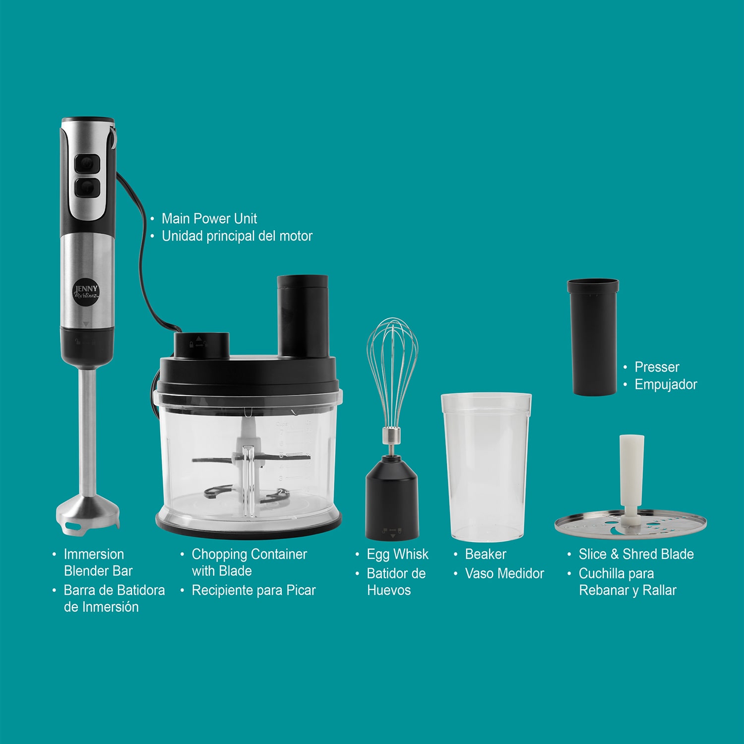 Jenny Martinez 2-Speed Immersion Blender