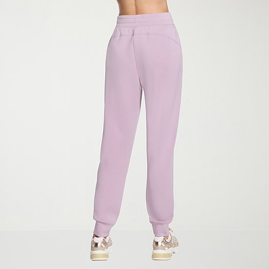 Skechers Womens Stretch Fabric Cuffed Regular Fit Knit Active Jogger Pant