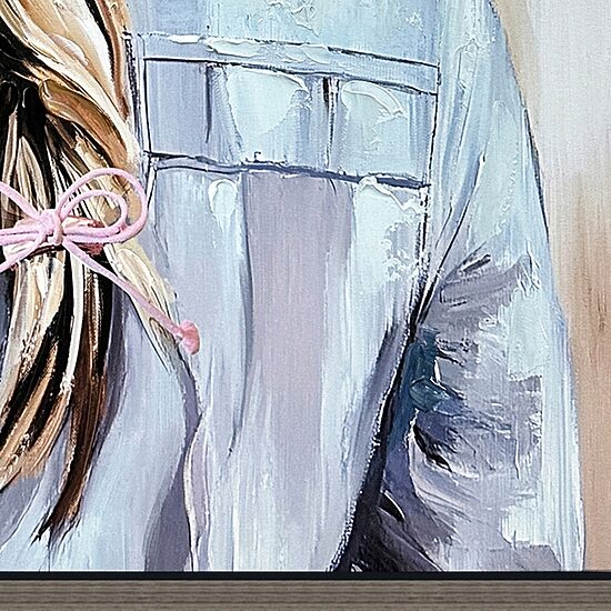 Streamline Art Western Reverie Hand Embellished Canvas Art