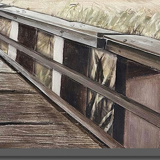 Streamline Art Boardwalk To The Sun 3d Oil Painting Canvas Art