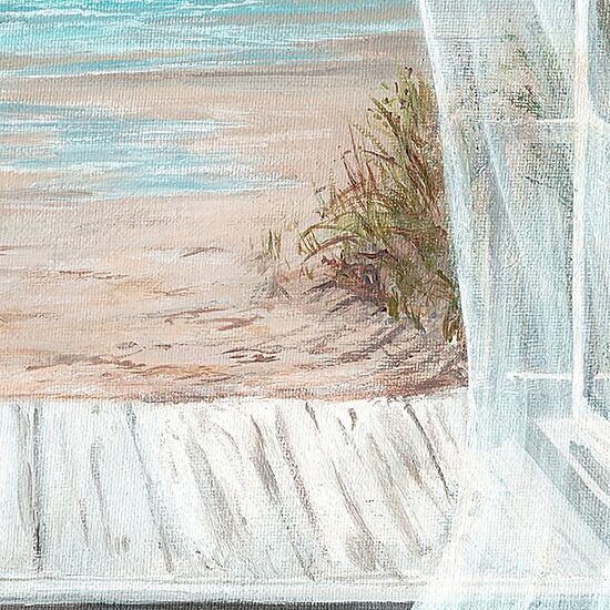 Streamline Art Summer Breeze Hand Embellished Canvas Art
