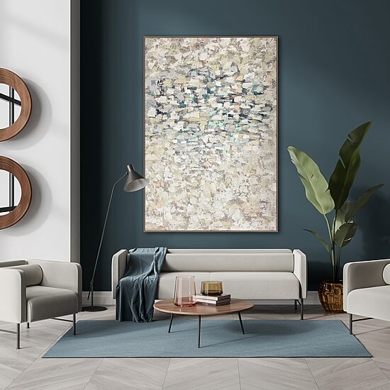 Streamline Art Patina Dreams Hand Embellished Canvas Art
