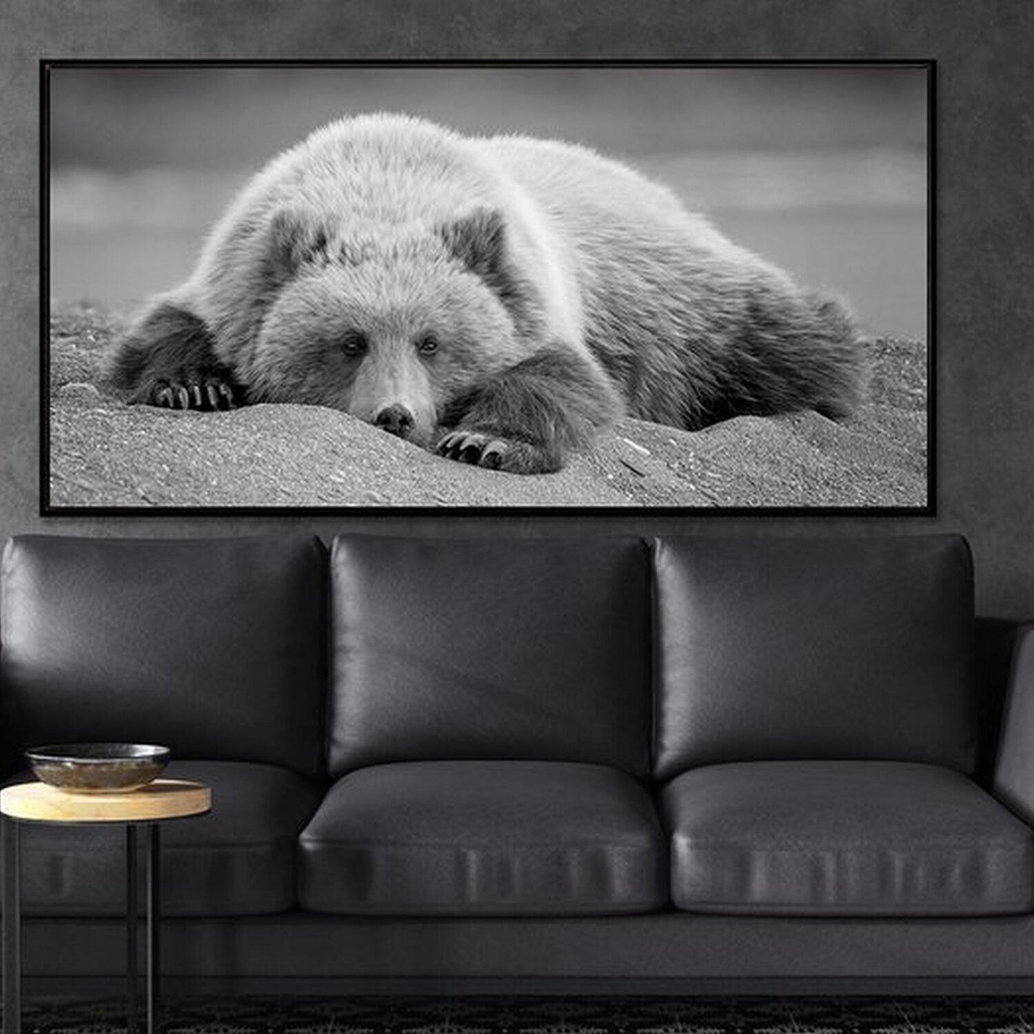 Streamline Art Bedroom Eyes Hand Embellished Canvas Art