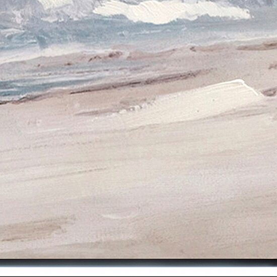 Streamline Art Shoreline Friends I Hand Embellished Canvas Art