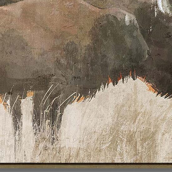 Streamline Art Roaming Spirits Textured Oil Painting Canvas Art