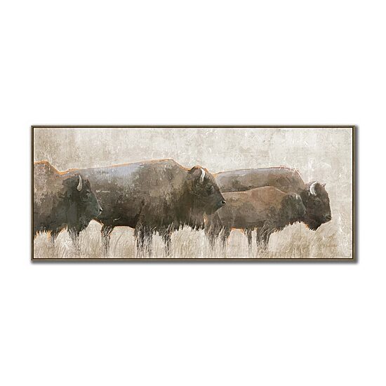 Streamline Art Roaming Spirits Textured Oil Painting Canvas Art