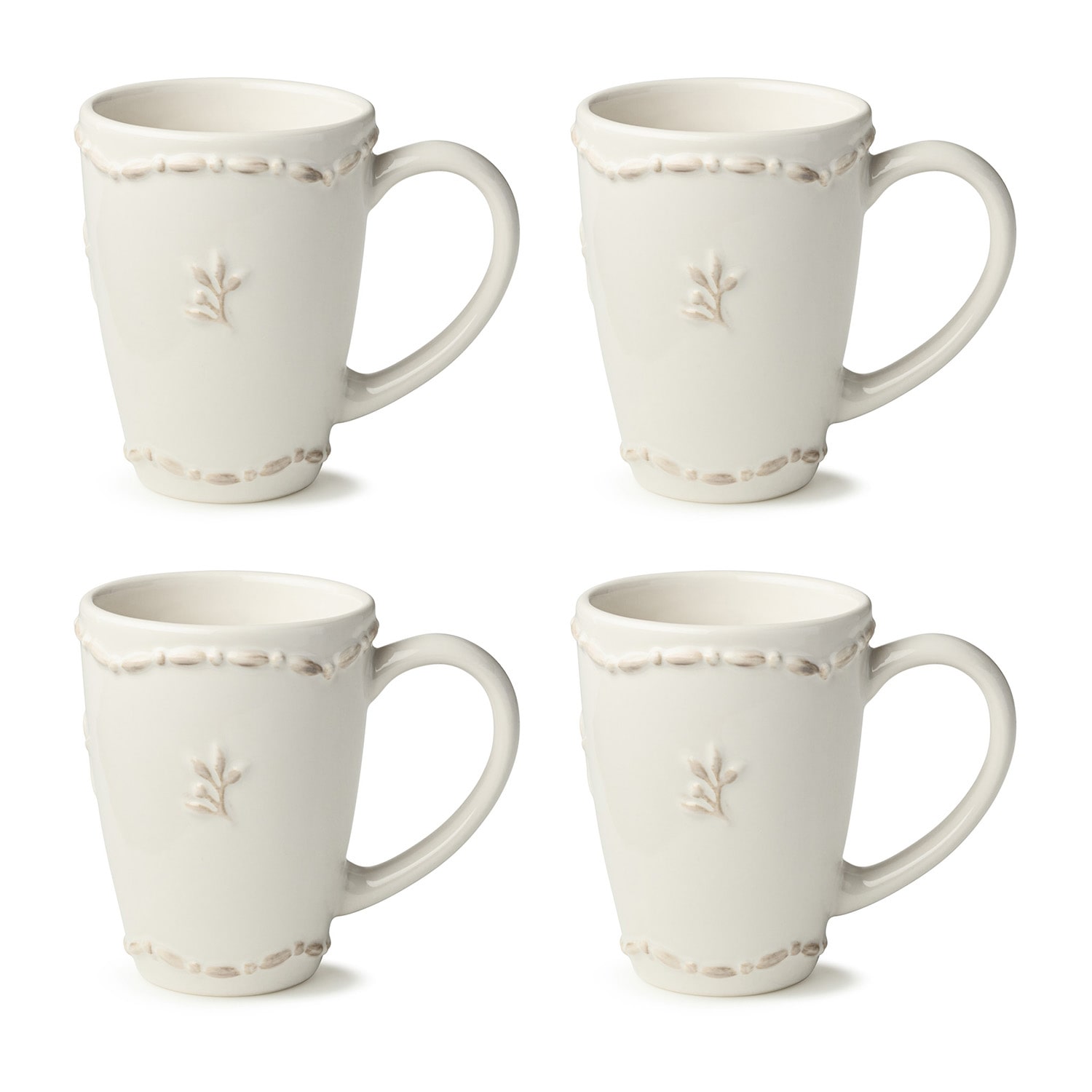 Certified International Heritage Beads 4-pc. Coffee Mug