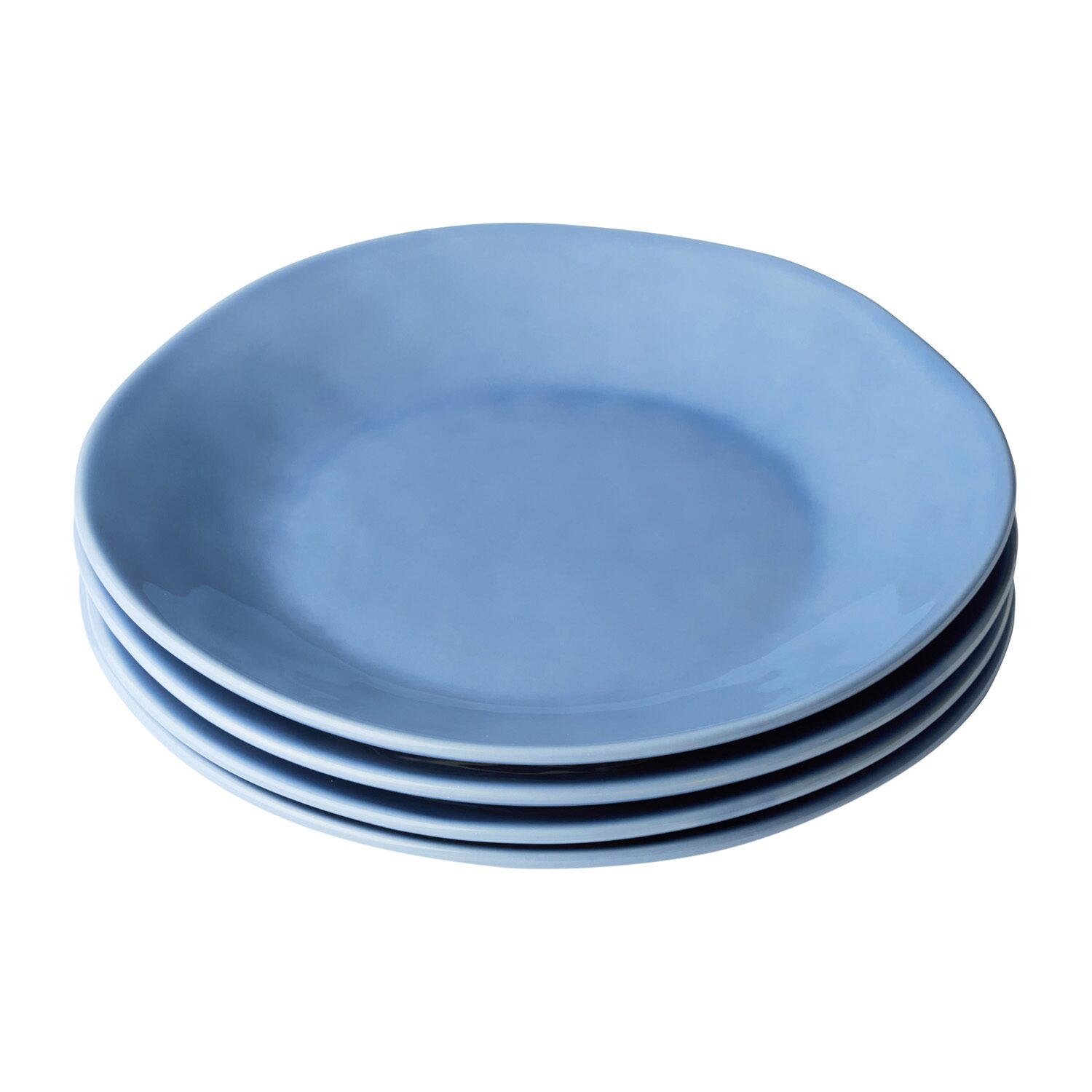 Certified International Linen Cream 4-pc. Stoneware Salad Plate