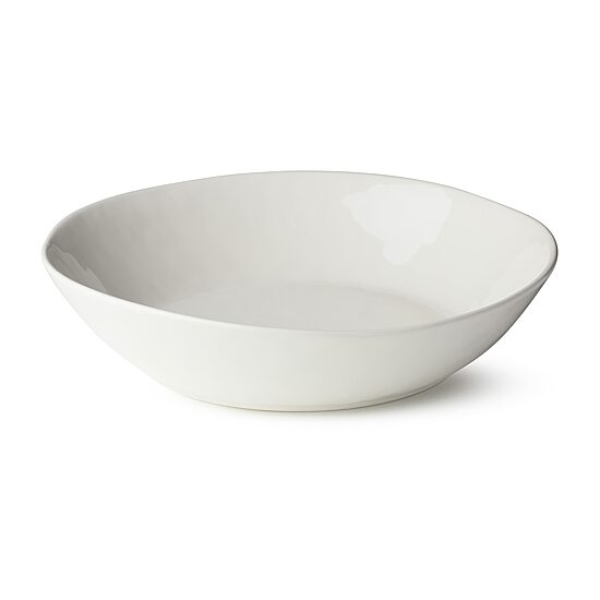 Certified International Linen Cream Stoneware Pasta Bowl