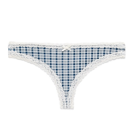Arizona Body Cotton with Lace Thong