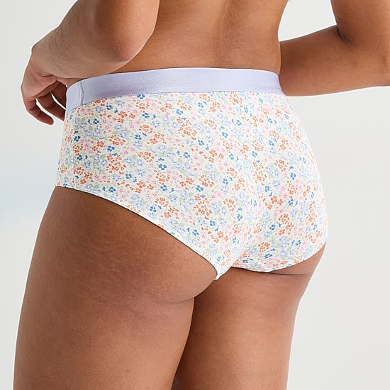 Arizona Body Cotton Elastic Waist Boyshort Panty