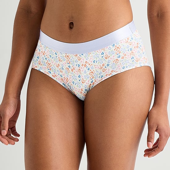 Arizona Body Cotton Elastic Waist Boyshort Panty