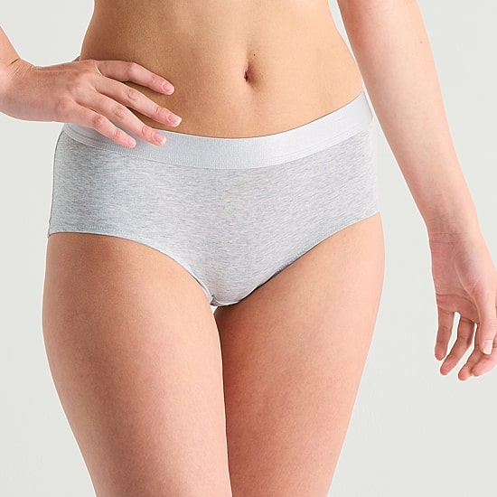 Arizona Body Cotton Elastic Waist Boyshort Panty