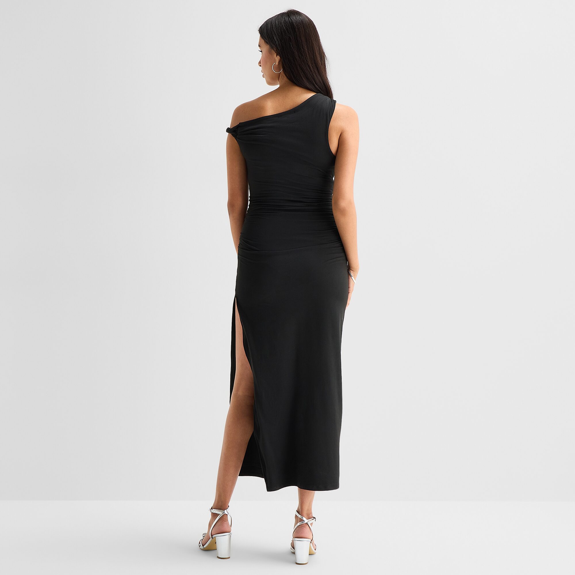 Forever 21 Womens High Neck Sleeveless Bodycon Dress