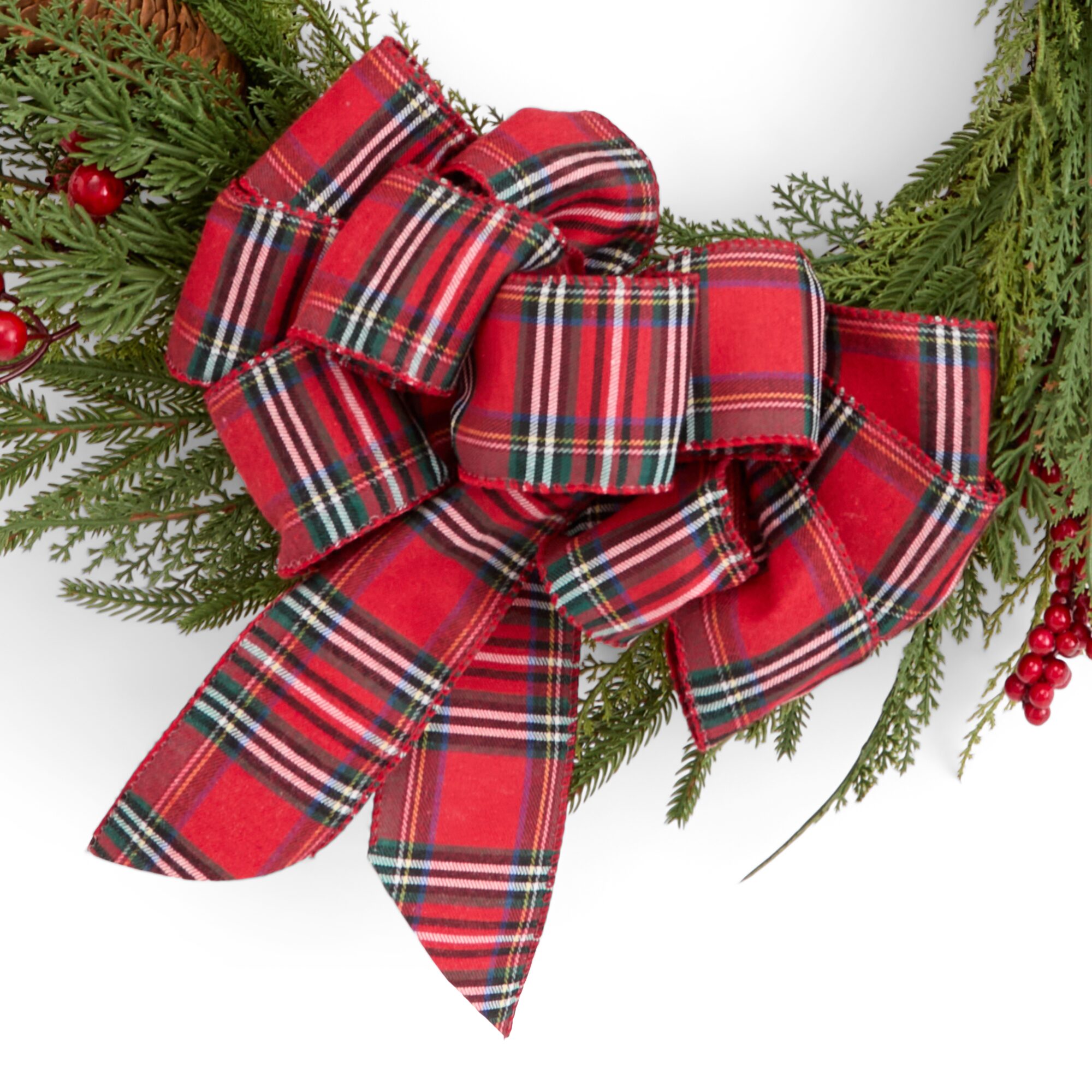 North Pole Trading Co. Berry Pinecone Wreath Wreath