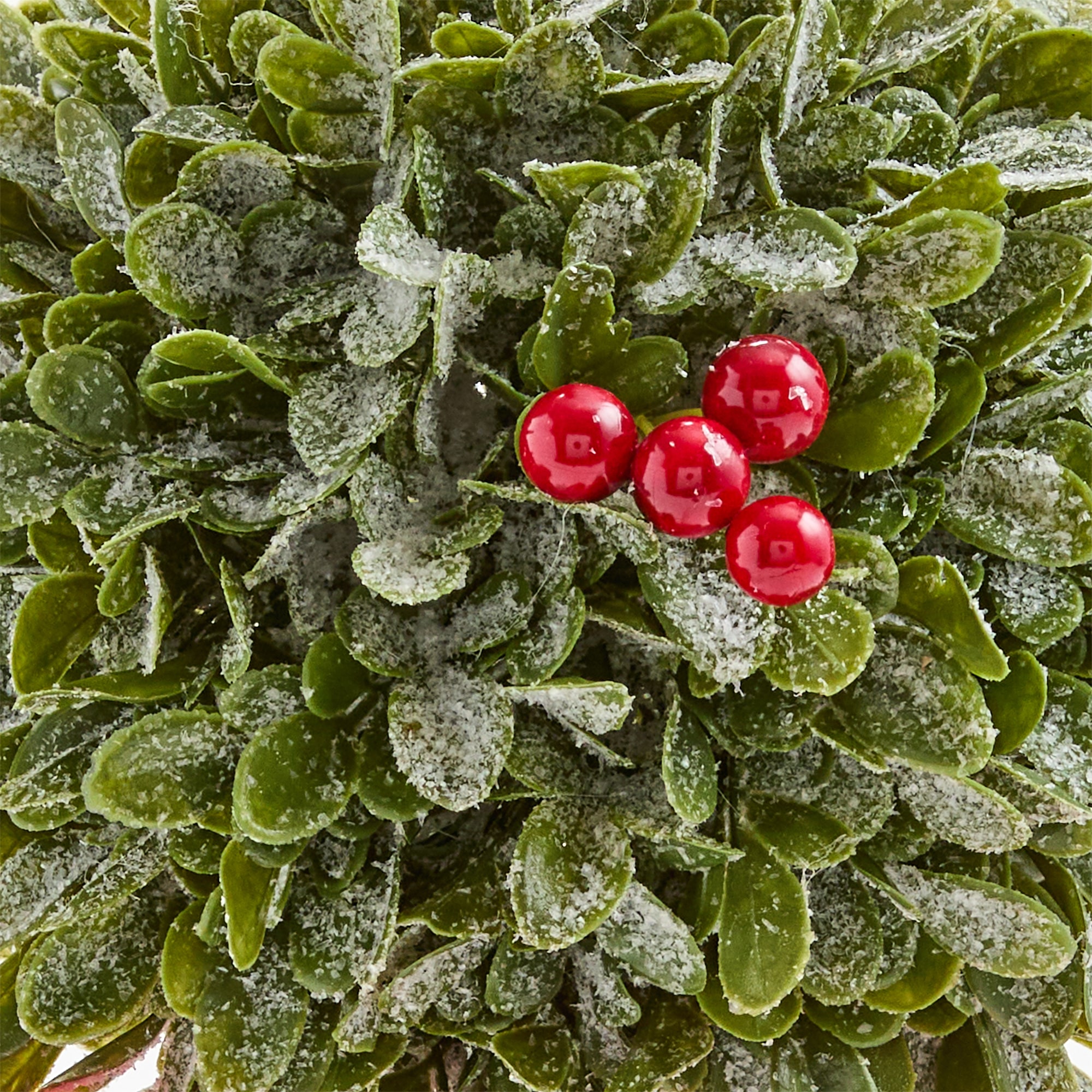 North Pole Trading Co. 16" Mistletoe Christmas Tabletop Tree