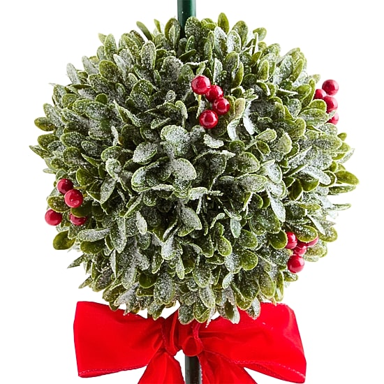 North Pole Trading Co. 36" Mistletoe Christmas Tabletop Tree