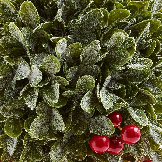 North Pole Trading Co. 26" Mistletoe Christmas Tabletop Tree